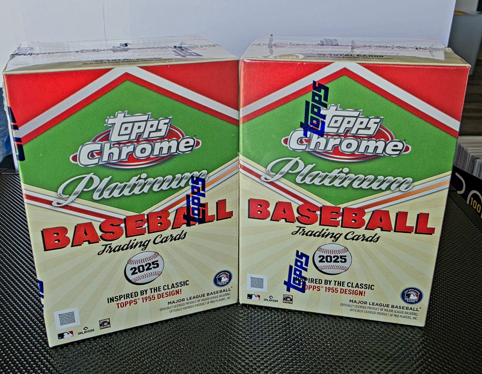 Topps Chrome 2025 Platinum Baseball Blaster Box NEW UNOPENED Manufactured Sealed