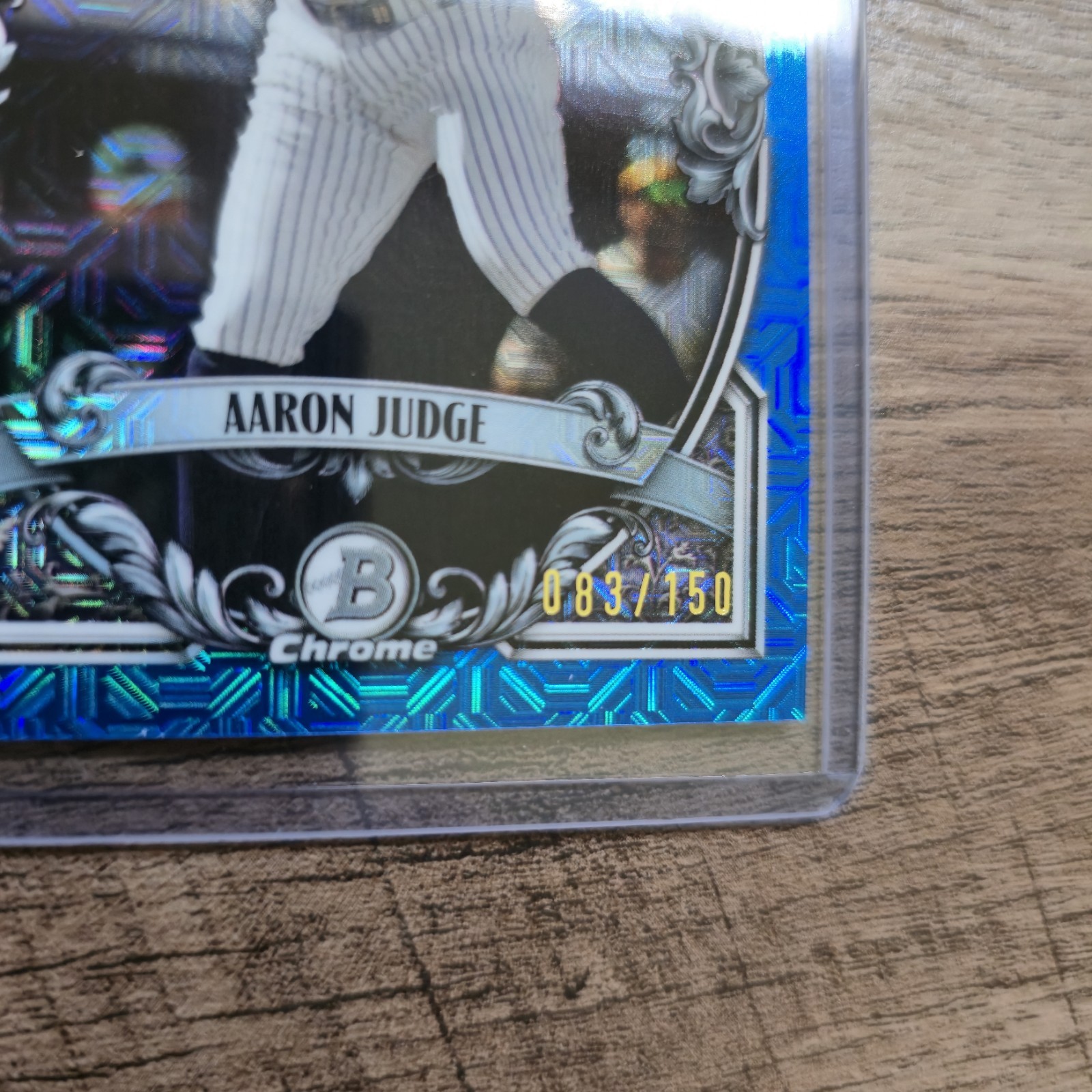 Topps 2026 Bowman Sterling Revelation Aaron Judge BST-4 Blue /150 Yankees