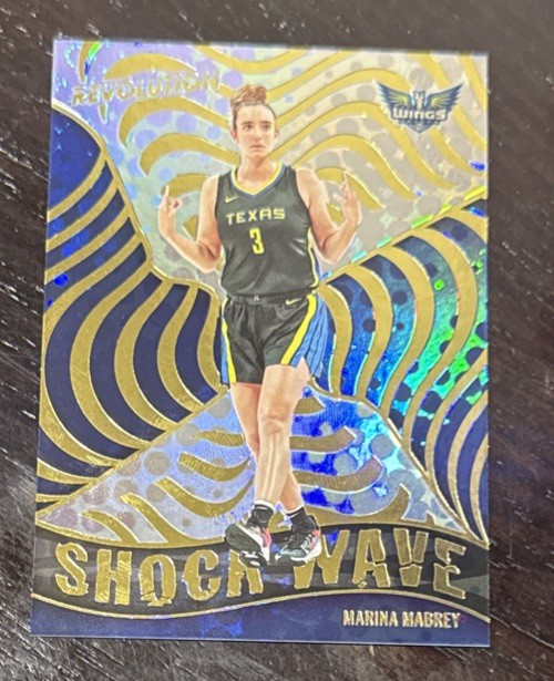 2022 Panini Revolution WNBA Shock Wave #22 Marina Mabrey