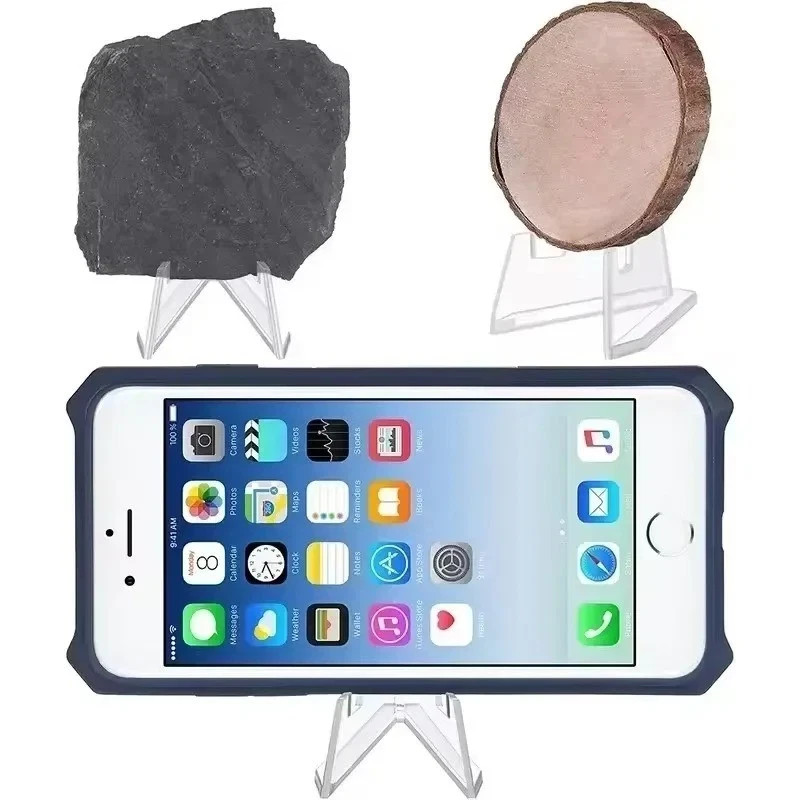1-30Pcs Pack Clear Card Stands, Arcylic Card Display for Sports Graded