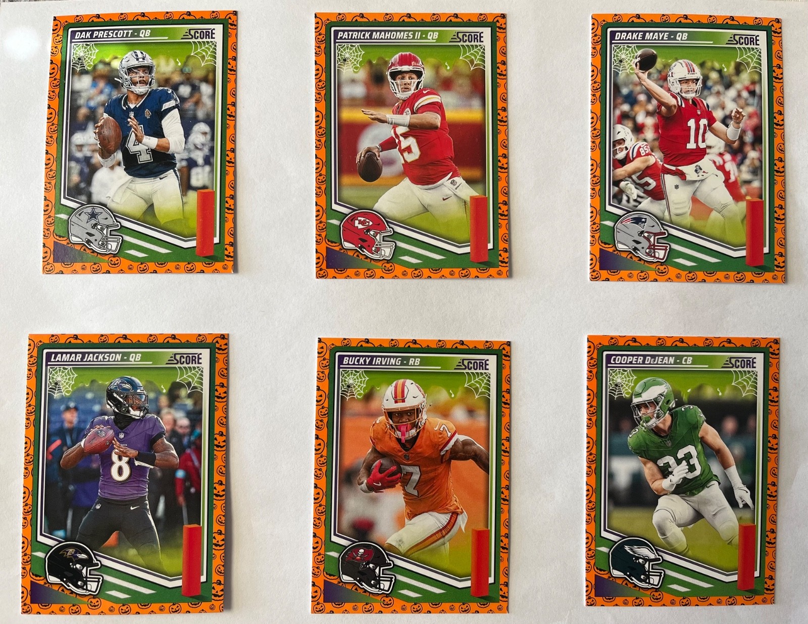2025 Score A Treat Football Halloween Base Cards 1-300 You Pick MUST BUY 2+