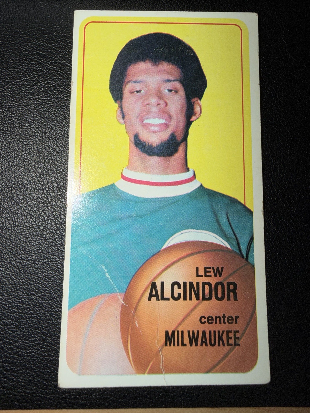 1970-71 Topps Kareem Abdul-Jabbar #75 -creased