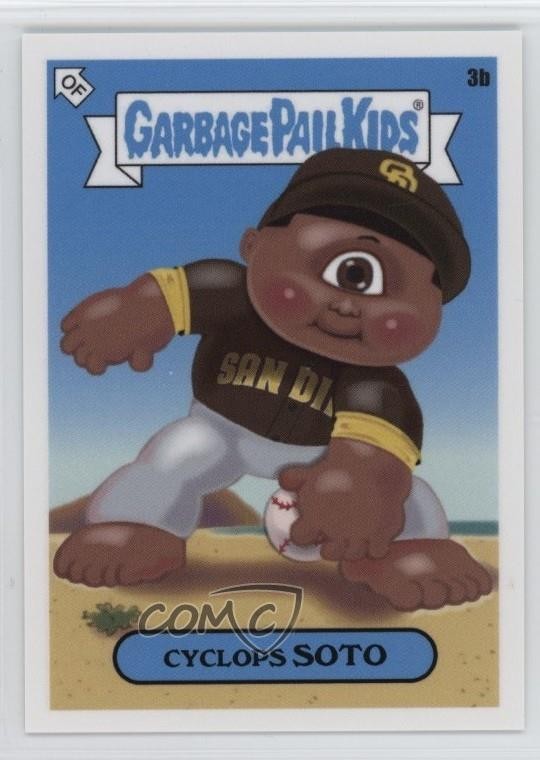 2022 Topps MLB x Garbage Pail Kids: Series 1 Keith Shore Juan Soto Cyclops 1c0k