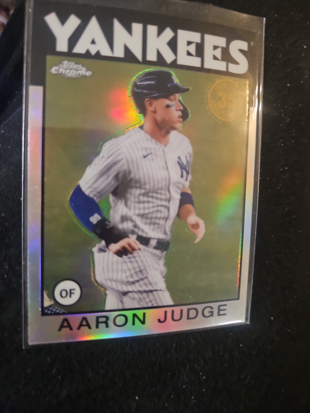 2021 Topps Chrome 1986 Topps Baseball #86BC-1 Aaron Judge New York Yankees