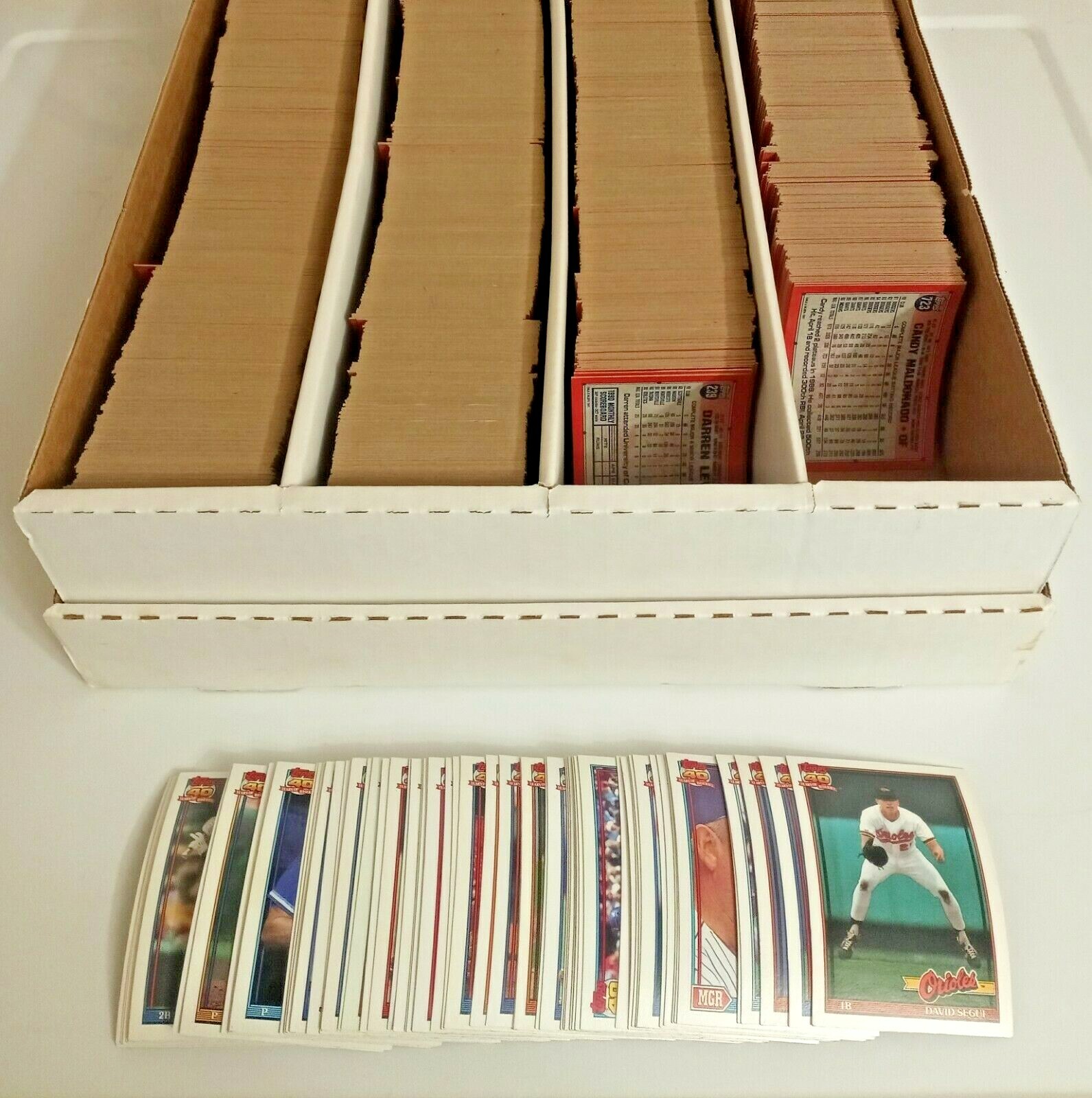 1991 Topps Baseball Cards Complete Your Set U-Pick (#’s 201-400) Nm-Mint