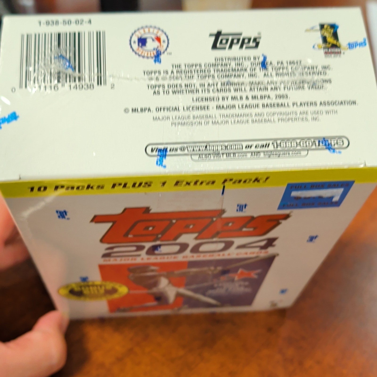 Topps 2004 MLB Baseball Cards Series 1 Bonus Box Factory Sealed 66 Cards