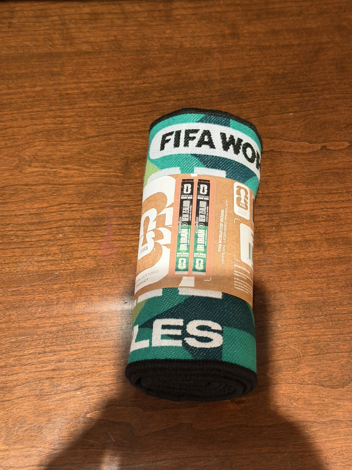 FIFA World Cup 2026 Match Scarf Iran Vs New Zealand Football Soccer Sofi Stadium