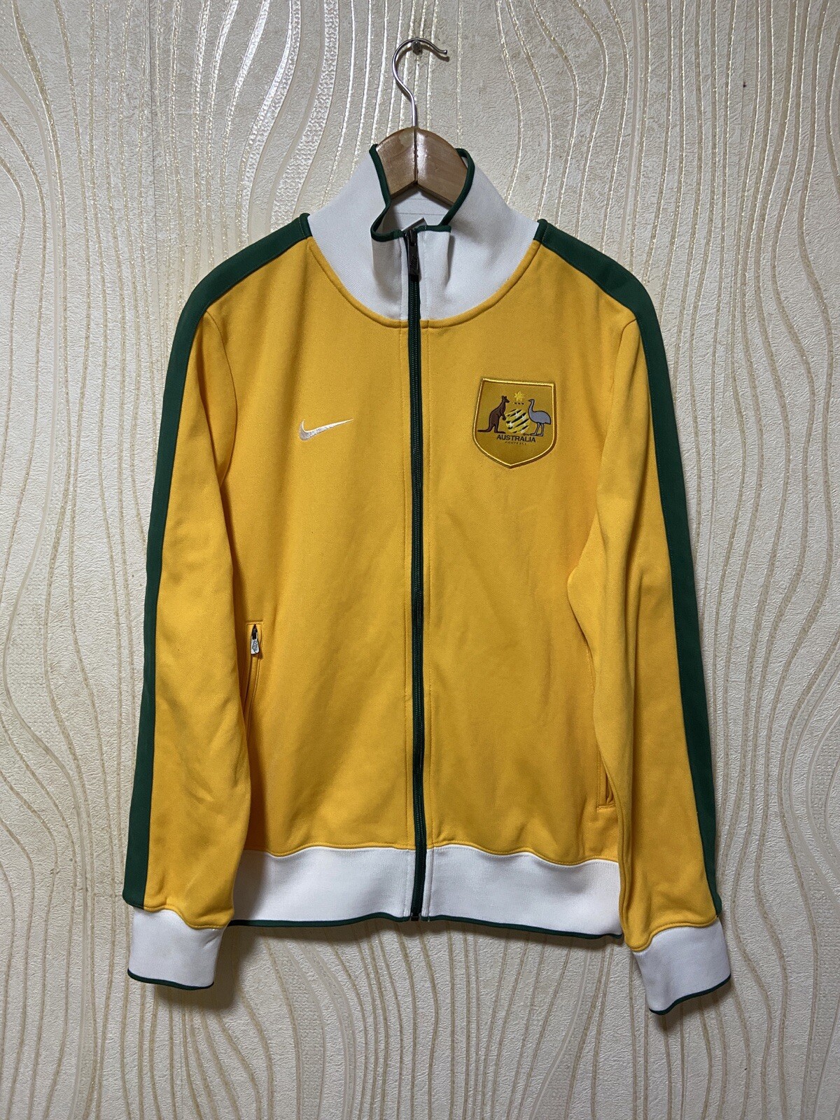 2012 2013 AUSTRALIA N98 AUTHENTIC FOOTBAL SOCCER TRACK JACKET NIKE 378622-700