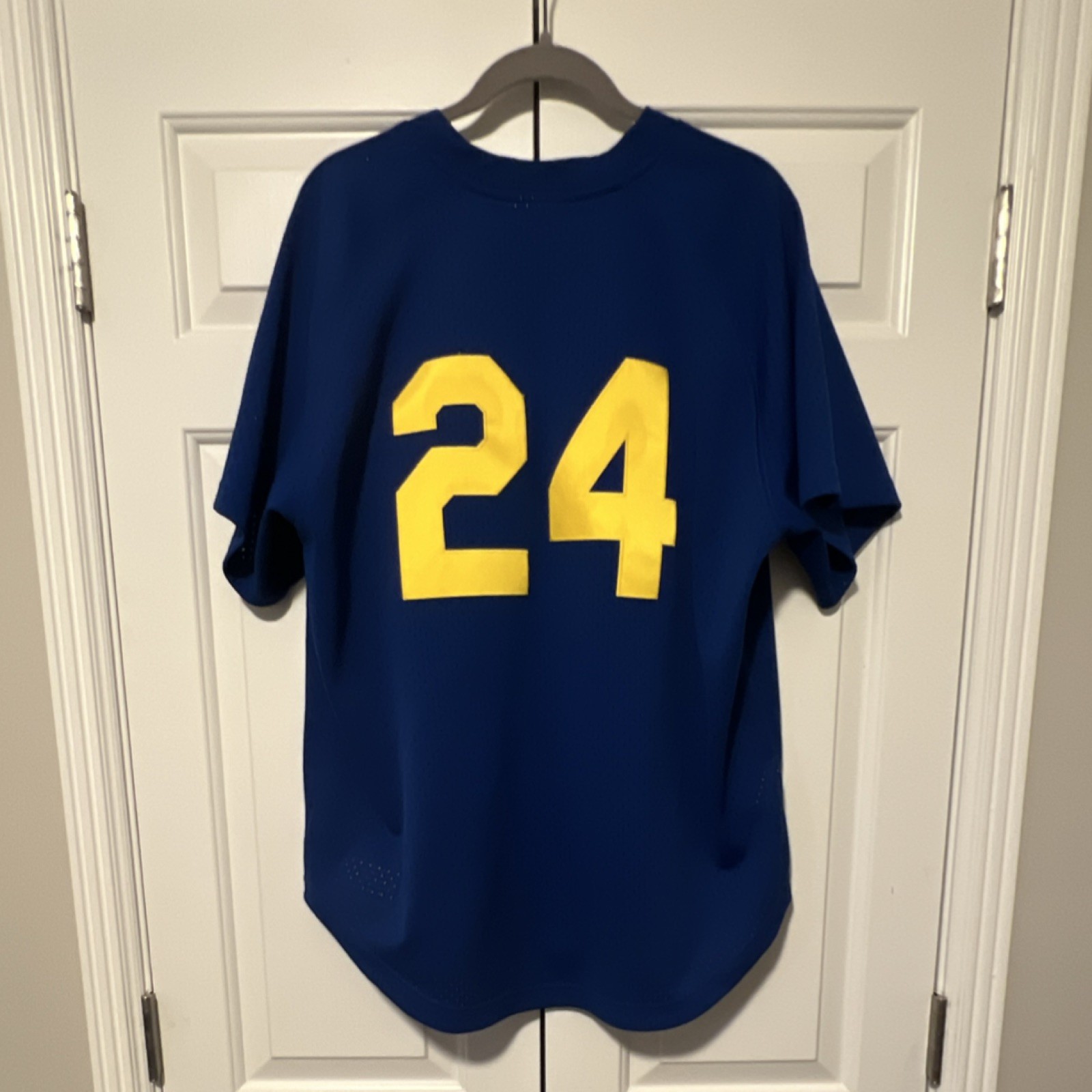 Mitchell & Ness Seattle Mariners Ken Griffey Jr Jersey XL Blue 1991 Throwback