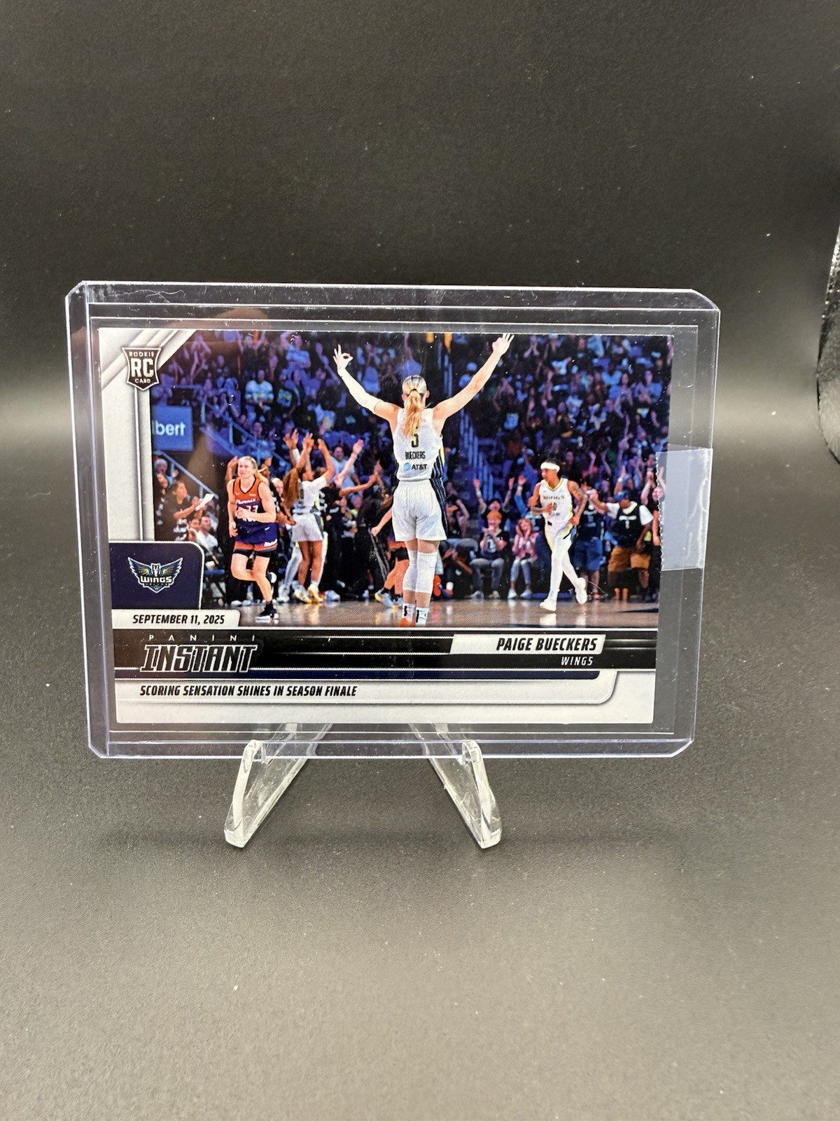 2025 Panini Instant WNBA #285 Paige Bueckers Final Regular Season Game 1843 Made