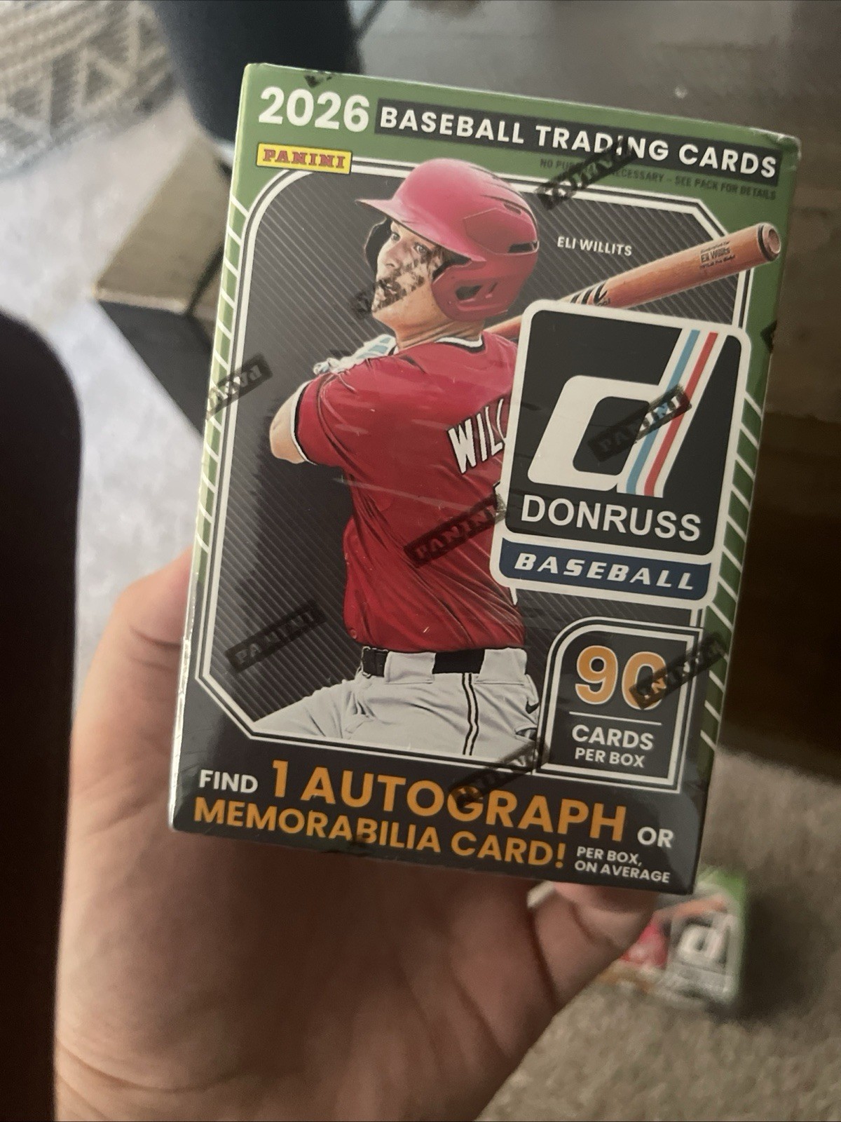Panini 2026 Donruss Baseball Blaster Box Brand New Lot Of 2 – 180 Cards Total