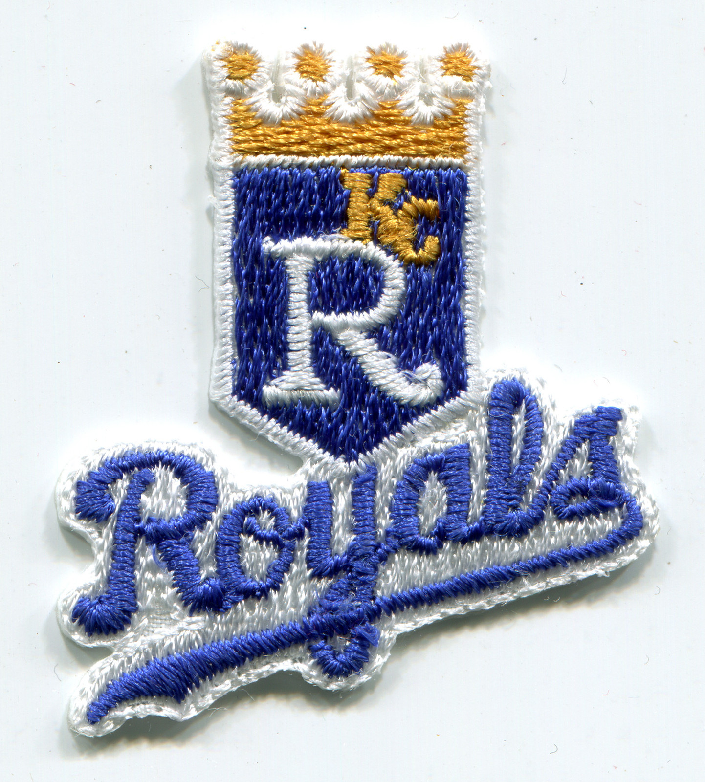1969-2001 KANSAS CITY ROYALS MLB BASEBALL VINTAGE 1 5/8″ TEAM LOGO PATCH