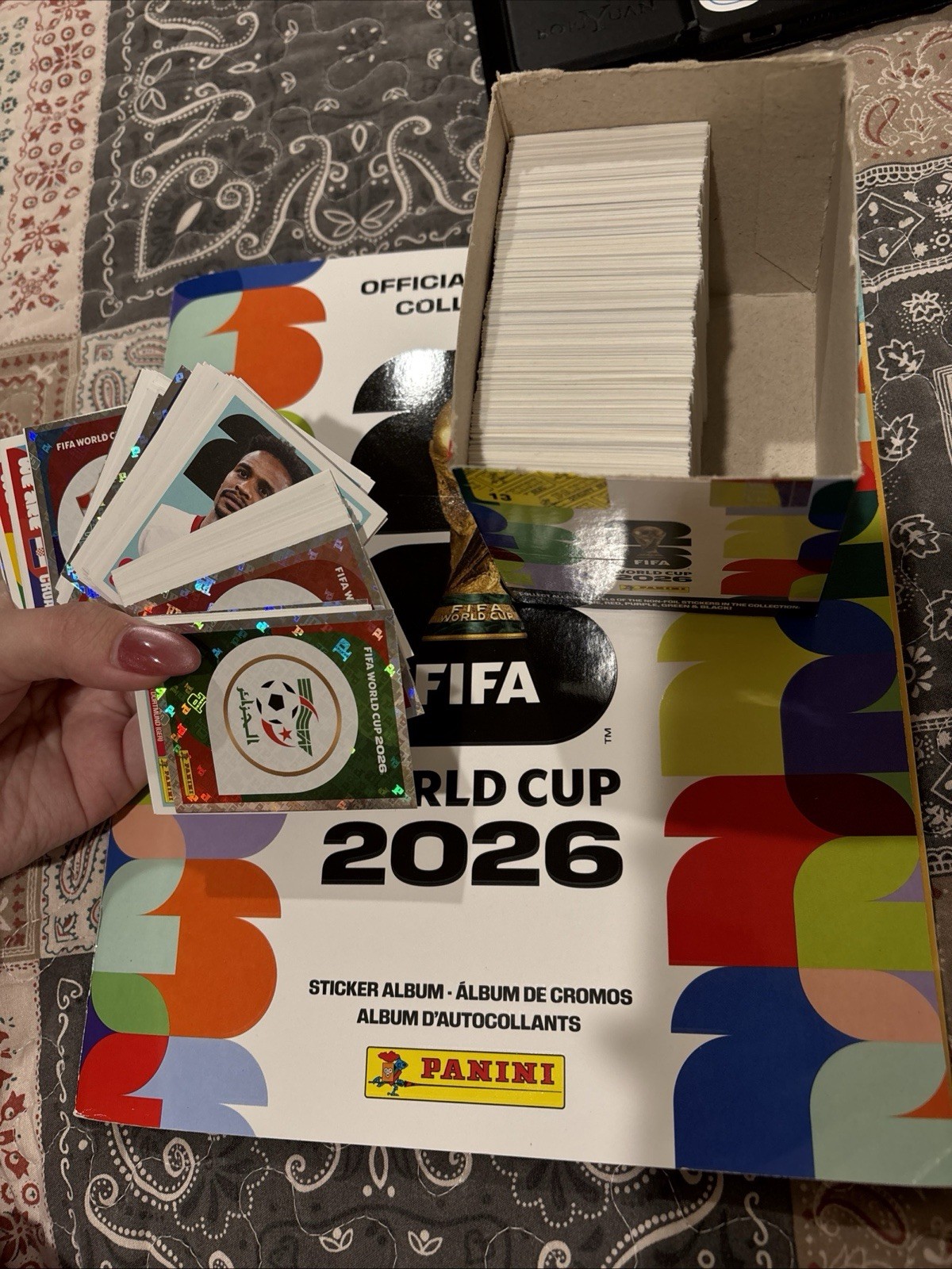 panini world cup 2026 stickers pick your sticker