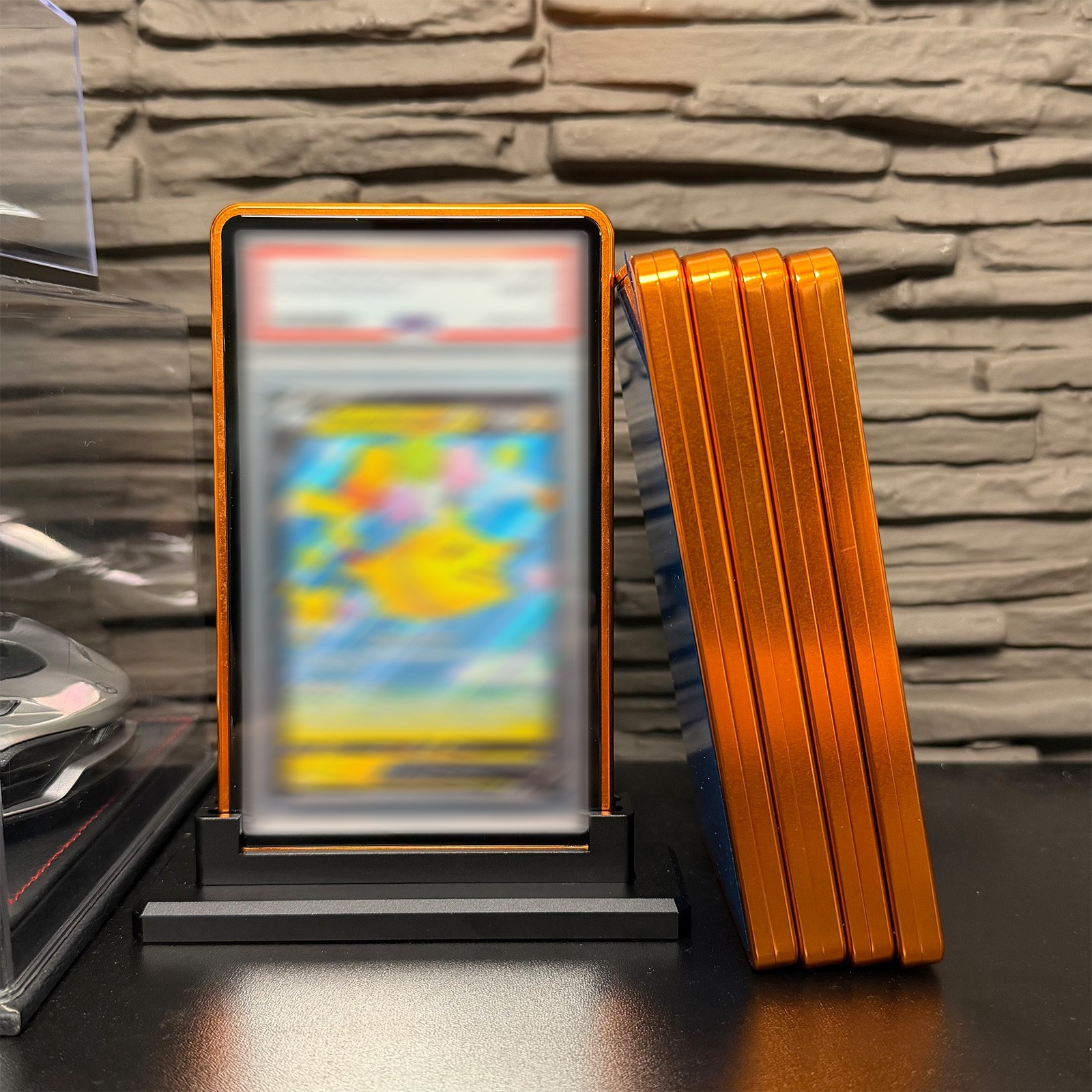 Magnetic Aluminum Slab Case Protector For PSA/CGC/BGS Graded Cards Metal Bumper
