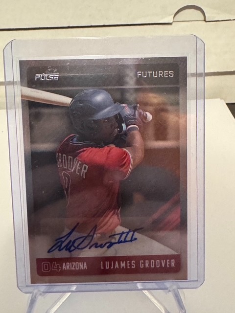 LuJames Groover 2025 Pulse All Star Auto /60 RC Diamondbacks GOT MLB CALL UP!