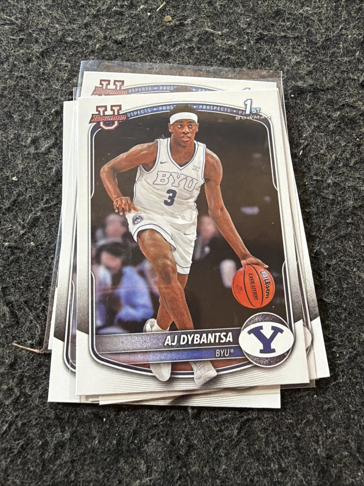 AJ Dybantsa 1st Bowman: 2025-26 Bowman Basketball -Base -BYU #BPP-1
