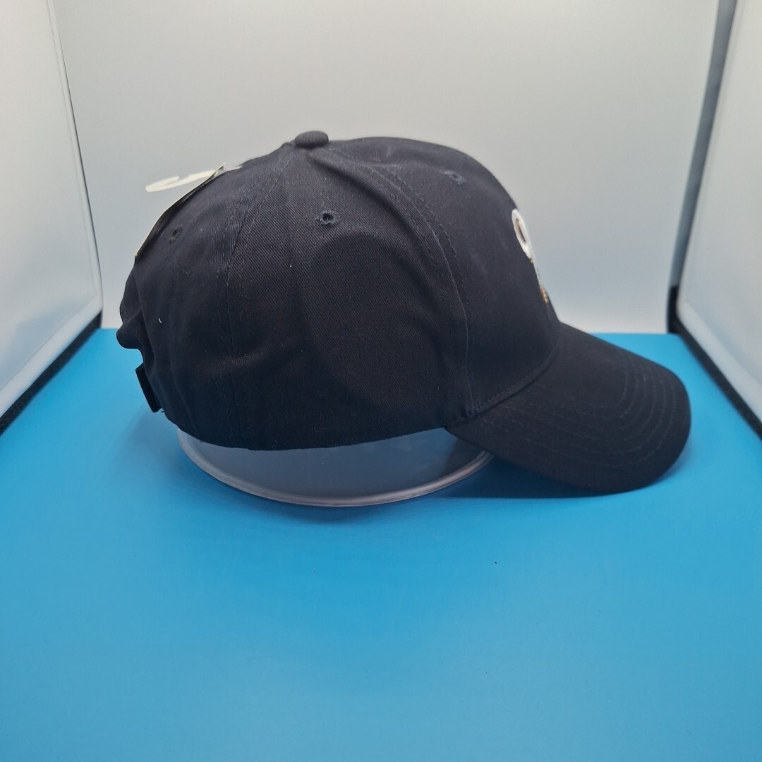 Milwaukee Brewers 100% Cotton Structured Adjustable Strapback Hat Cap Dark Navy