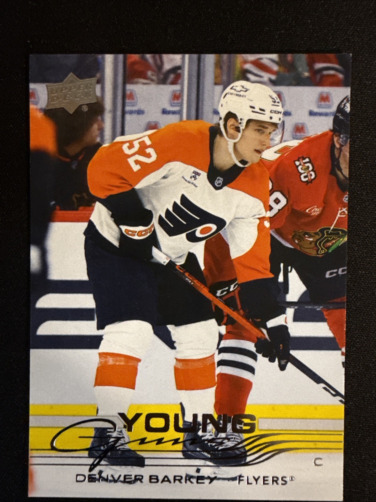 2025-26 Upper Deck Extended Series Young Guns – Denver Barkey #718 Flyers (RC)