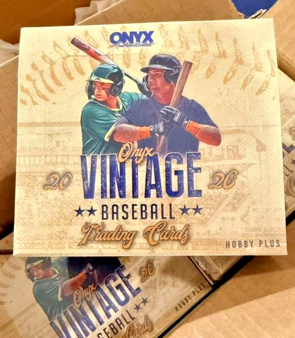 2026 Onyx Vintage Baseball Hobby Plus Box | 10 AUTOS | Skenes Griffin ON HAND