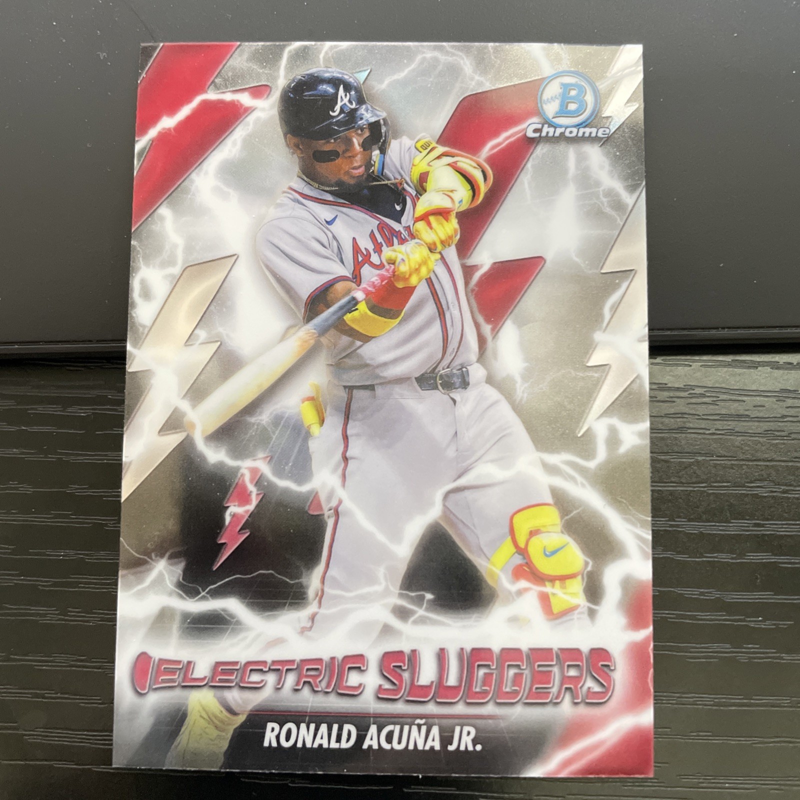 2026 Bowman Chrome Ronald Acuna Jr. Electric Sluggers #ES-8 Atlanta Braves