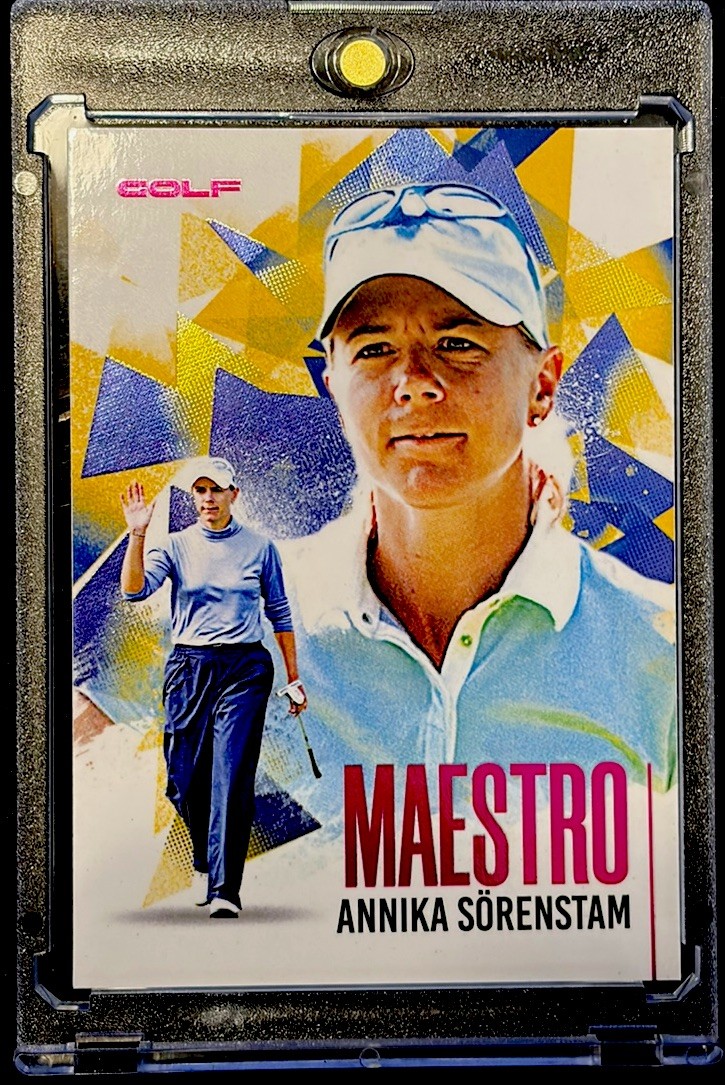 Annika Sorenstam 2026 Futera FX Golf Maestro #MMS28 /09