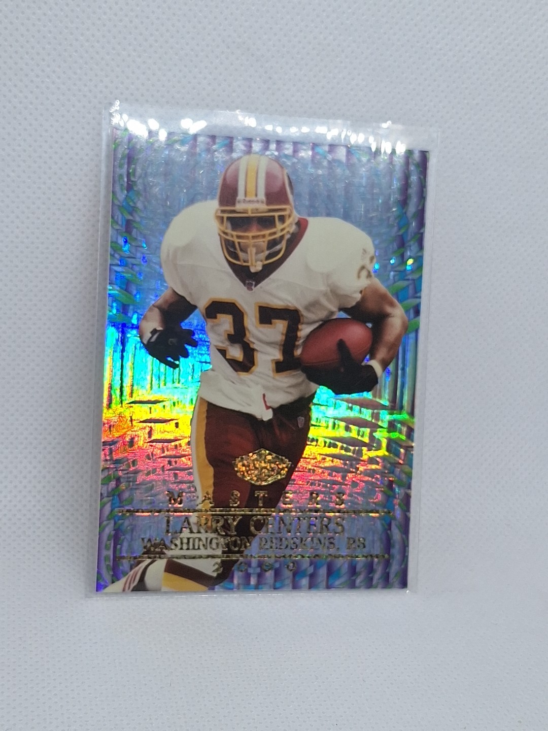 2000 Collector’s Edge Masters Larry Centers Holo /50 Card #192