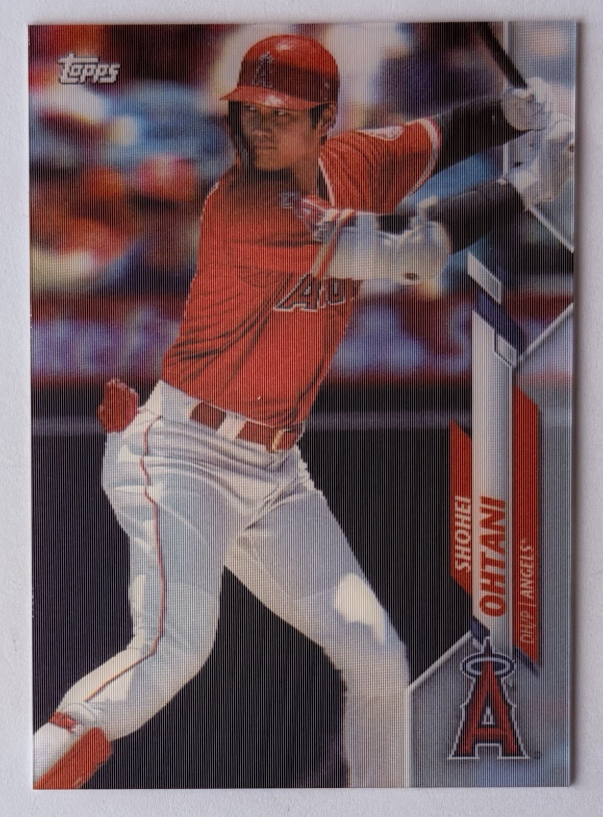 2020 Topps 3D Lenticular – Shohei Ohtani #125 • RARE • LOW PRINT RUN