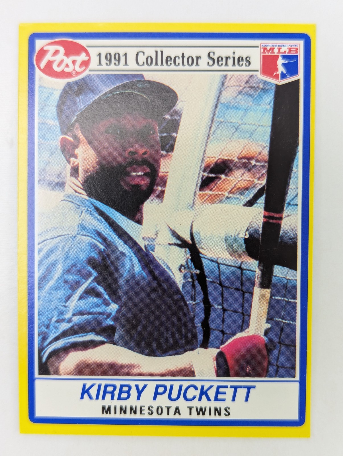 1991 Post Cereal #28 Kirby Puckett
