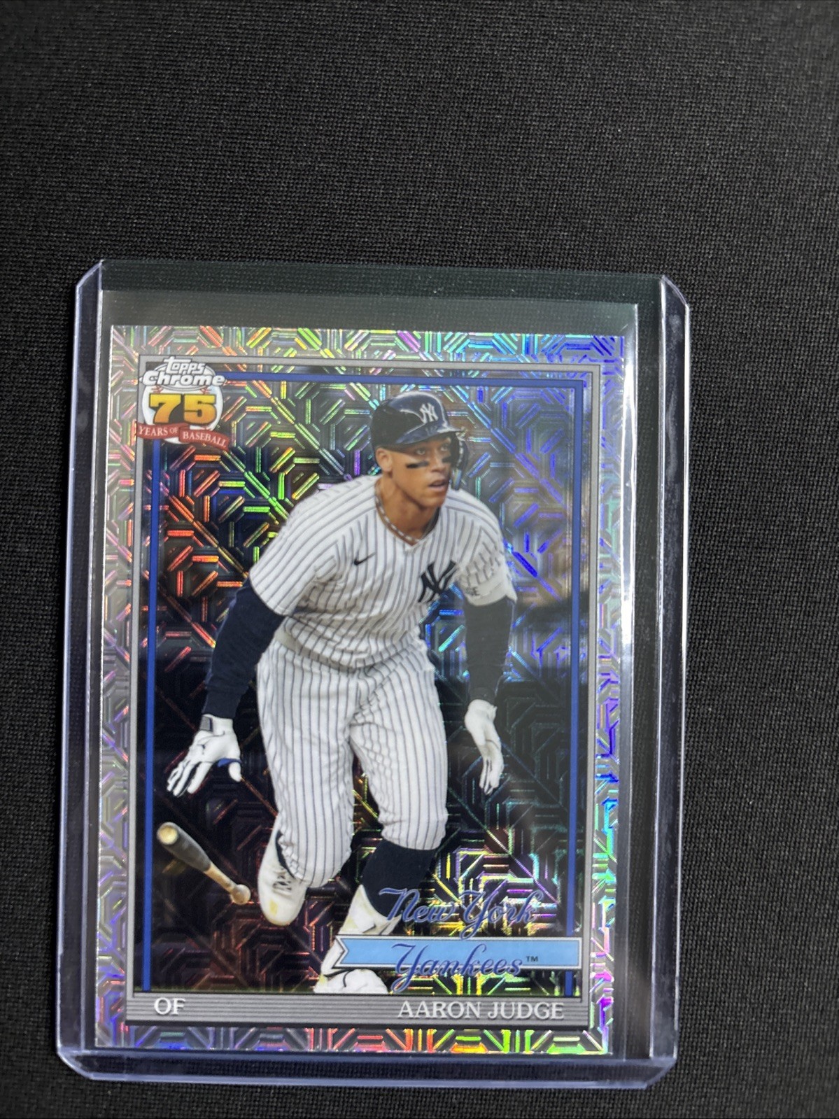 2026 Topps Series 1 #91C-82 Aaron Judge Silver Pack Mojo Refractor