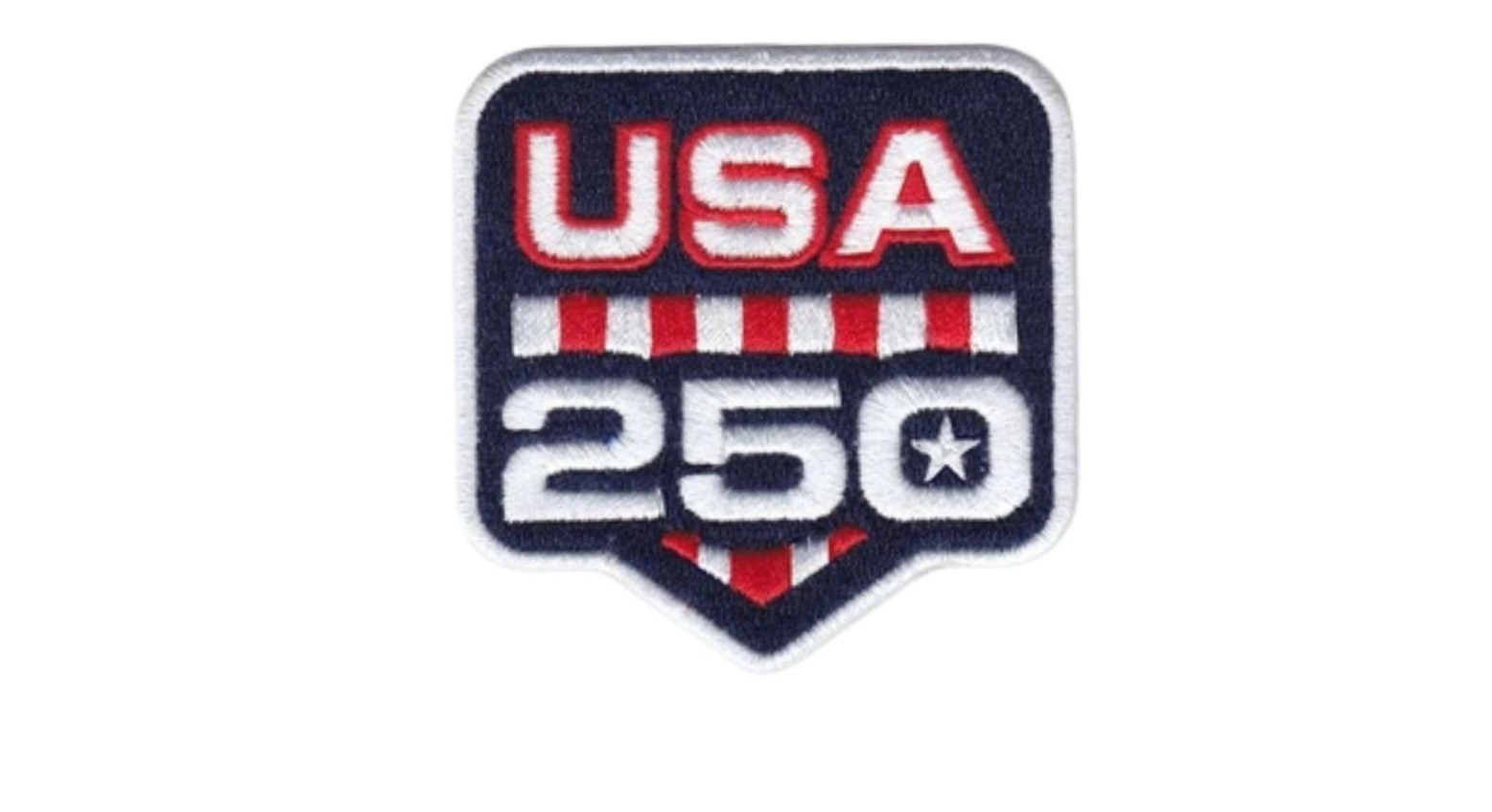 2026 MLB USA 250th Anniversary July 4th Sleeve Patch 3×3 Inch Iron on Sew on