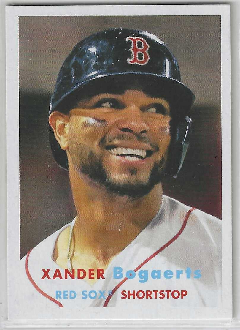2021 Topps Archives #4 Xander Bogaerts Boston Red Sox