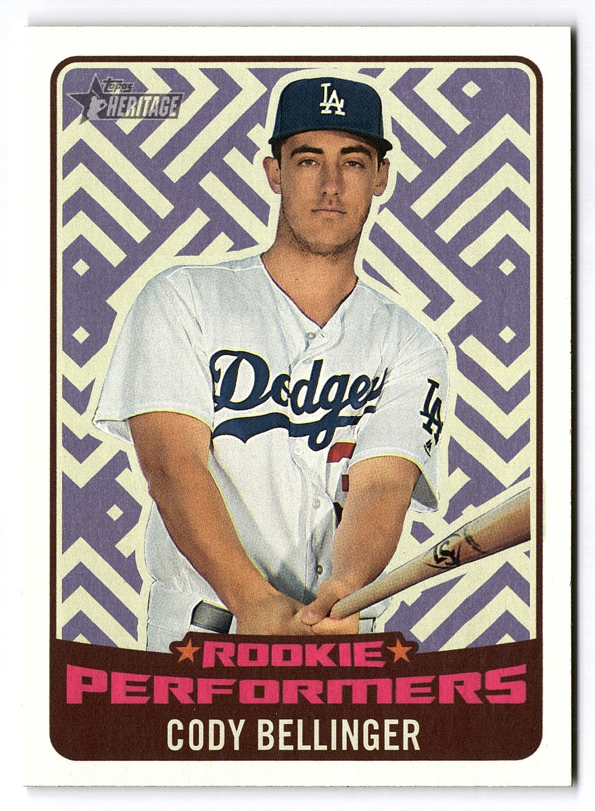 2017 Topps Heritage #RP-CB Cody Bellinger Rookie Performers RC Dodgers