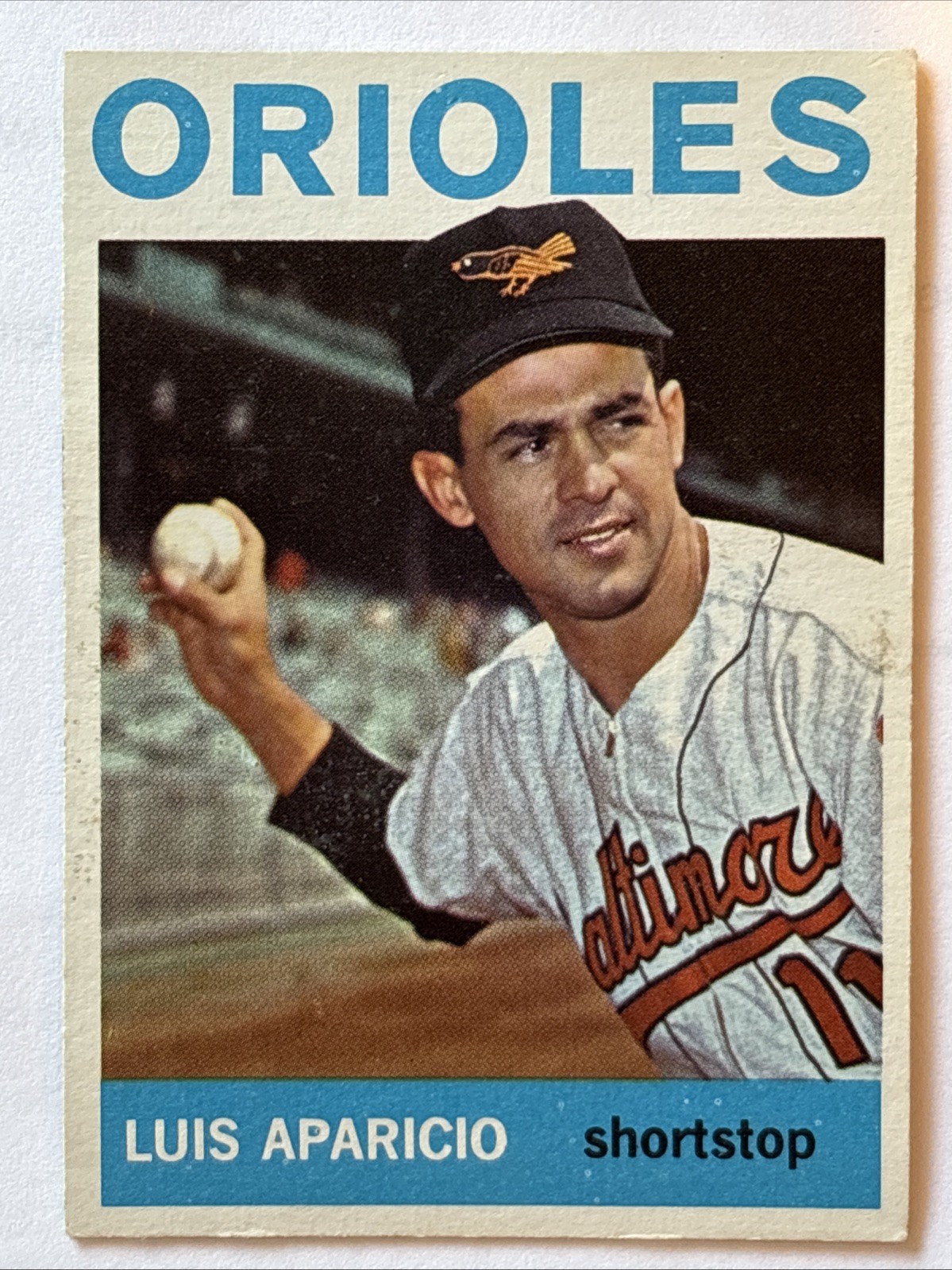 EX / NM 1964 Topps – High # Luis Aparicio #540