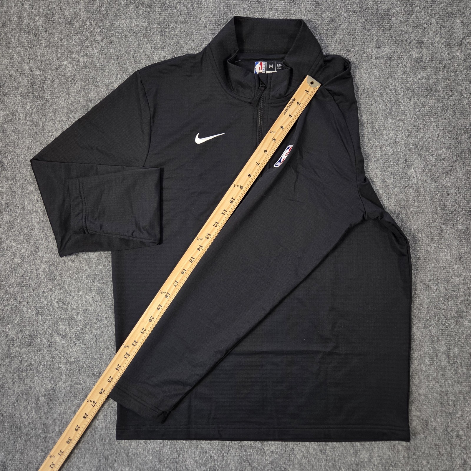 Nike Washington Wizards NBA Authentics Pullover Mens Medium Black FV0938-010