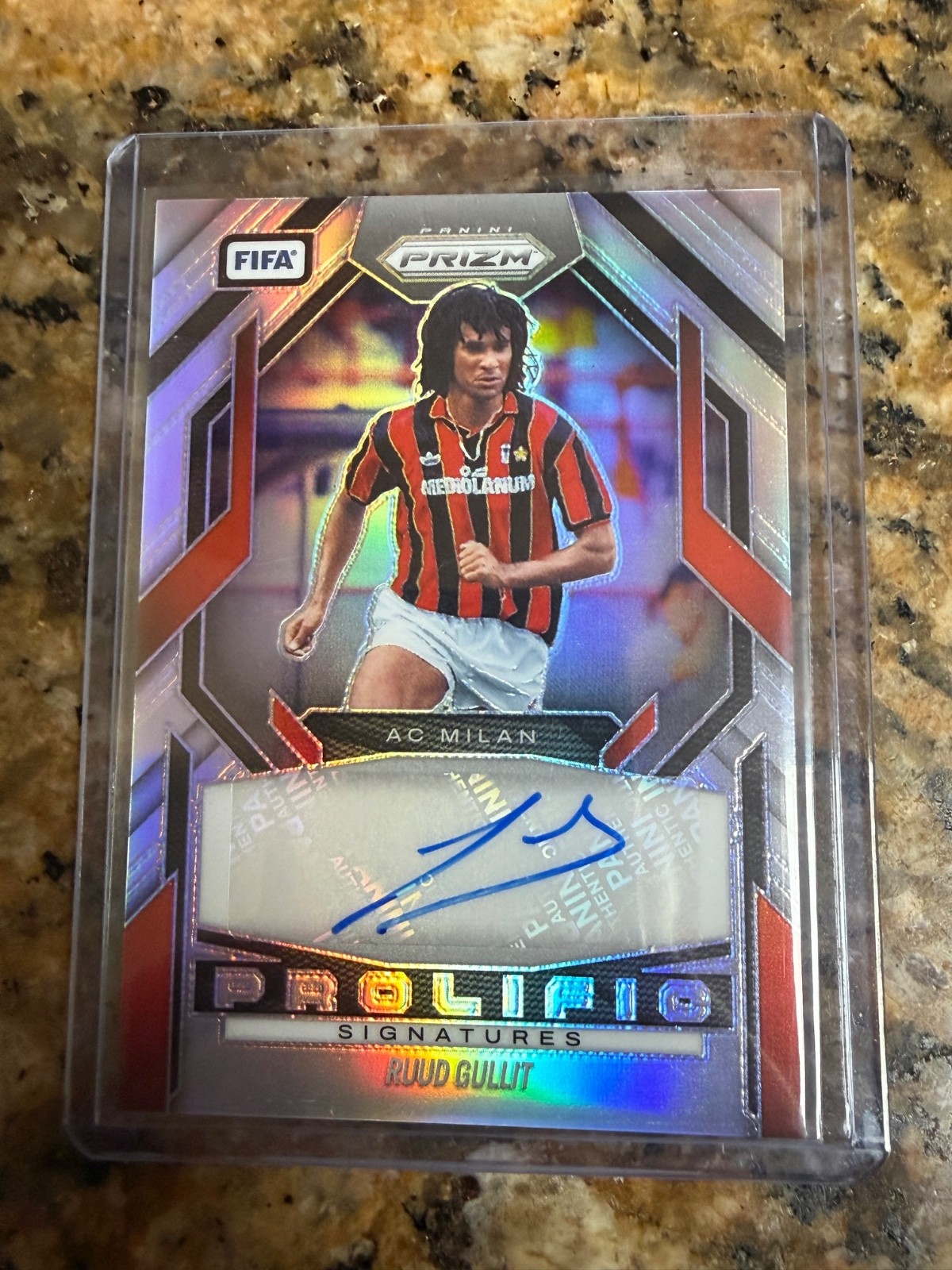 2025-26 Prizm FIFA Ruud Gullit Prolific SILVER Auto #16/49 ⚽ AC Milan