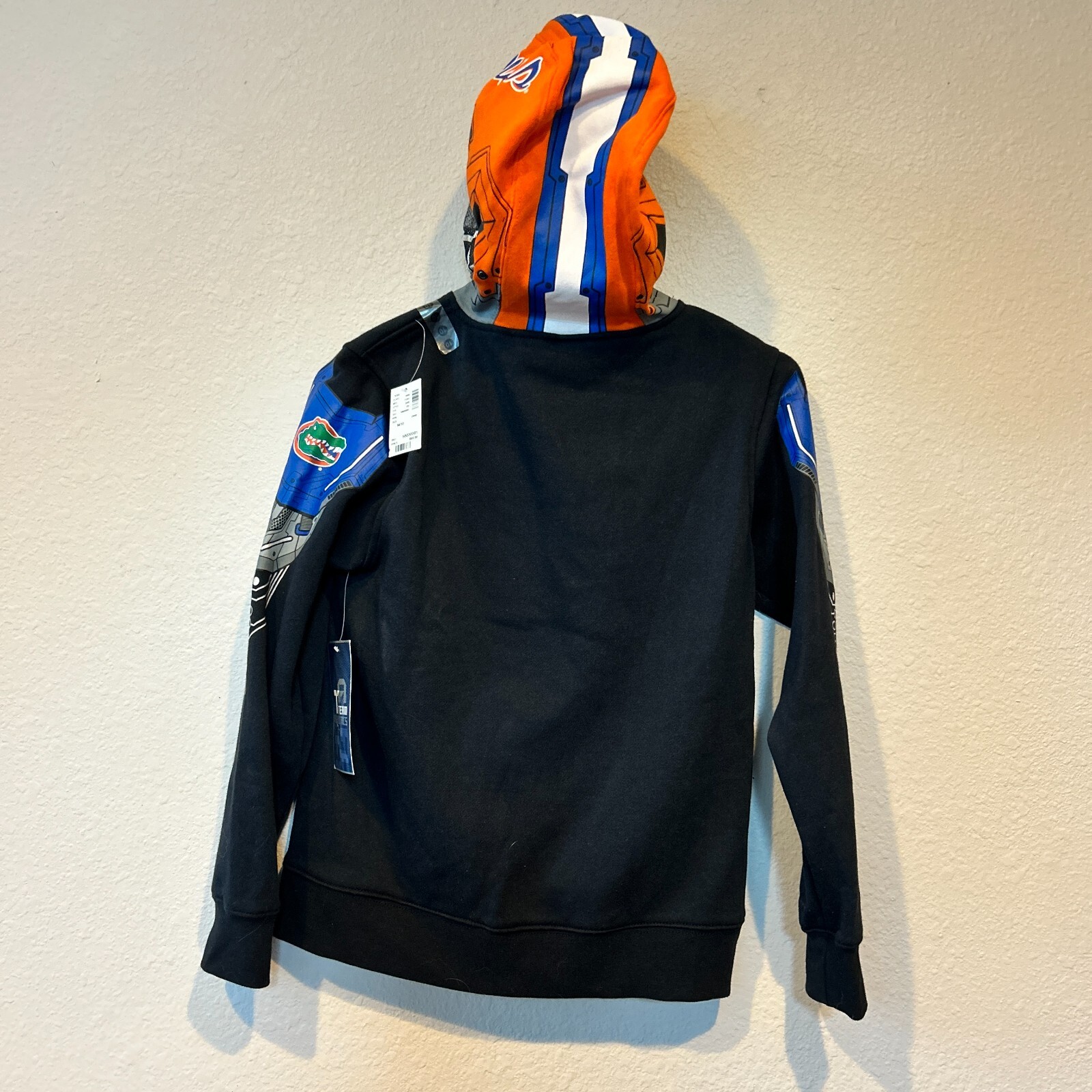 NWT Youth Medium/10 Florida Gators NCAA – Helmet Hoodie Glow in the Dark