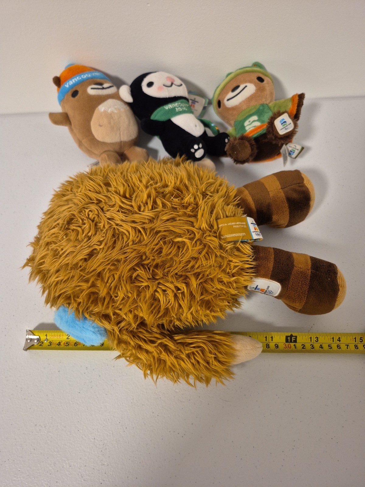 (X4) Vancouver 2010 Winter Olympics Mascot Plush Quatchi Miga Mukmuk Sumi Canada