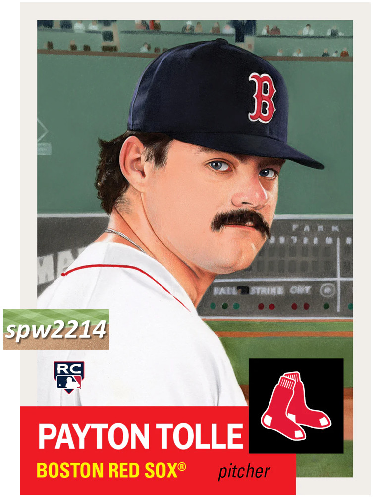 Topps Living Set Payton Tolle #930 – Presale