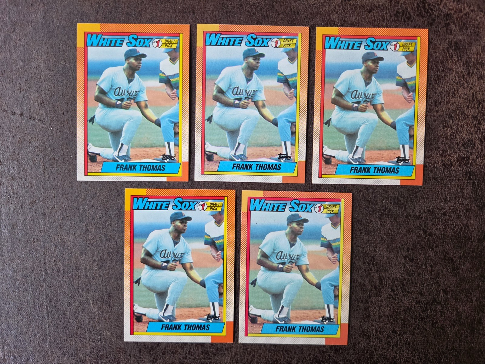 PICK 1 – 1990 Topps Baseball ROOKIE Frank Thomas #414 – Chicago White Sox