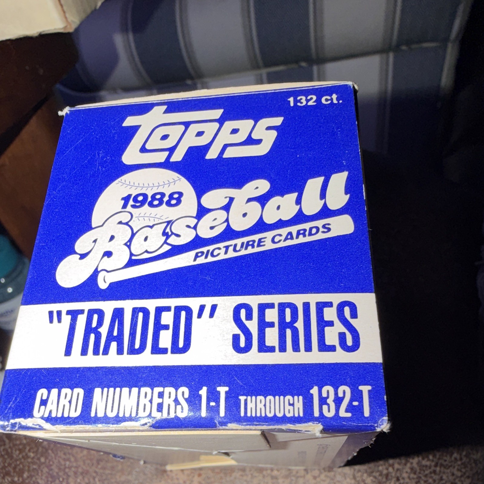 Topps 1988 Baseball Traded Series Box 132 Cards MLB Picture Cards