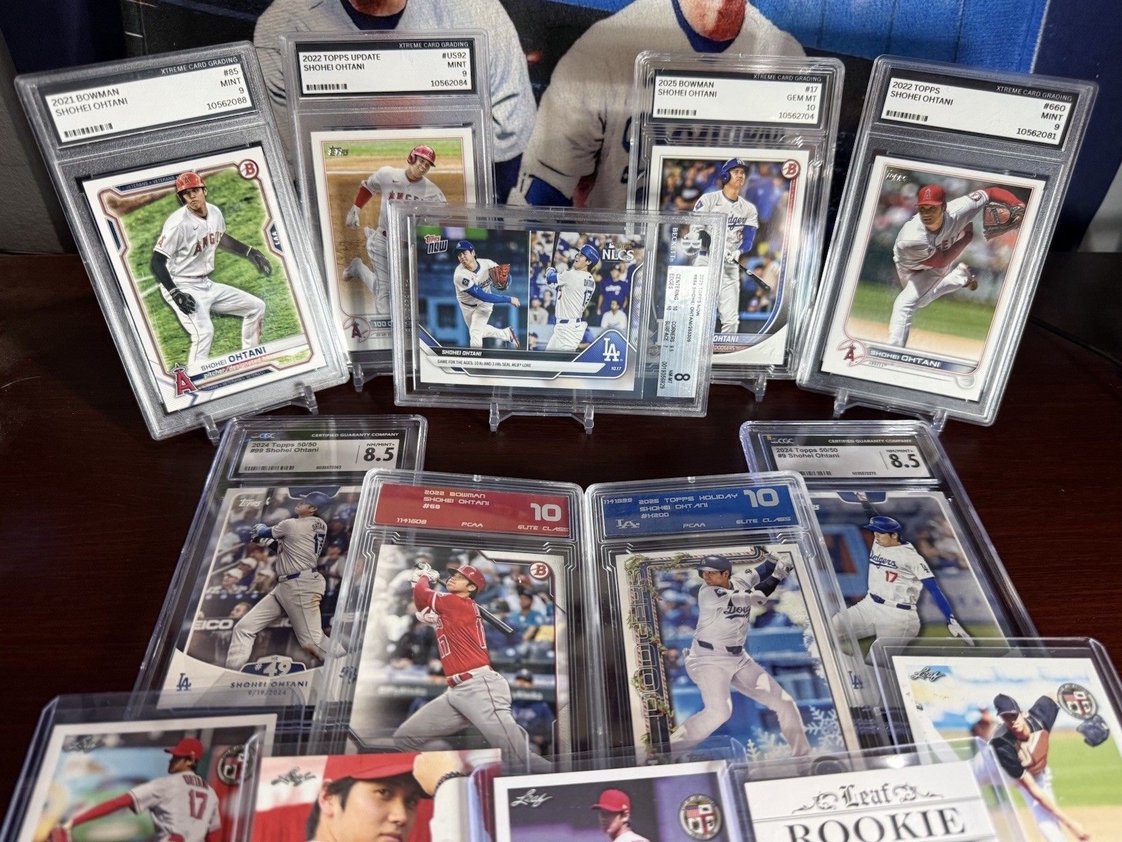 ALL SHOHEI OHTANI 113x Lot Graded Gem Mint Rookie RC 2018-2026 Dodgers LOOK READ
