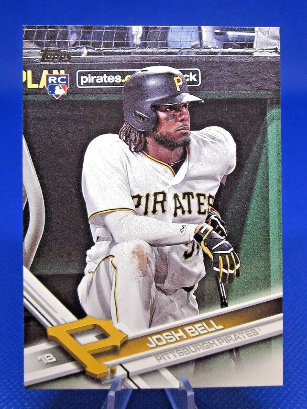 2017 TOPPS SERIES 1 #30 JOSH BELL SHORT PRINT SP VARIATION PITTS PIRATES ROOKIE