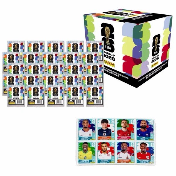 2026 Panini FIFA World Cup Stickers US Edition USA 1 – TUN 20