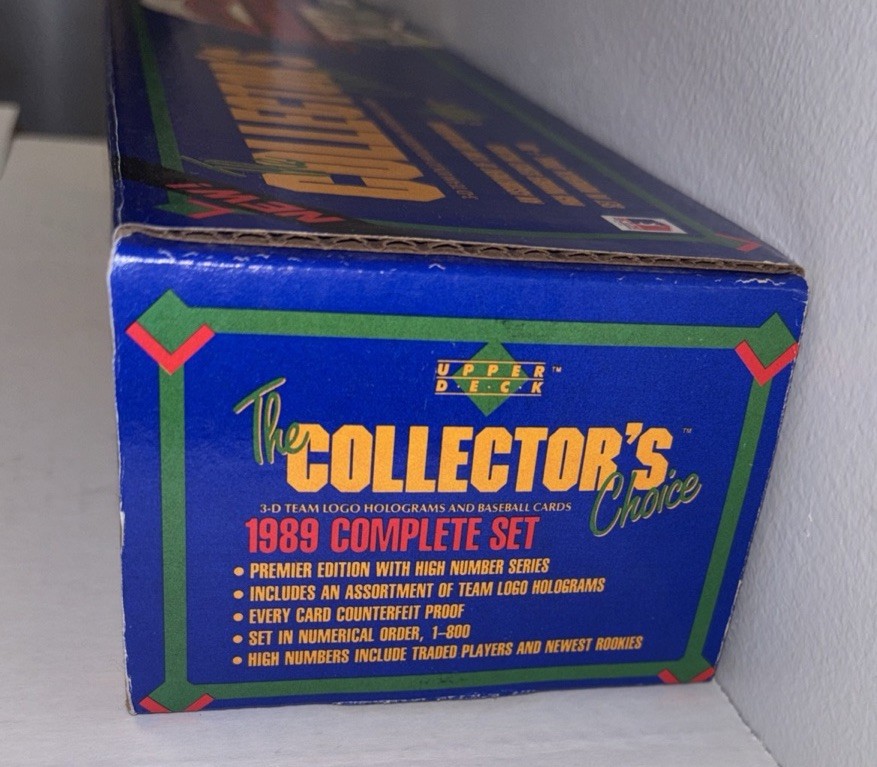 1989 UPPER DECK Collectors Choice Premier Edition Complete Set *FACTORY SEALED*