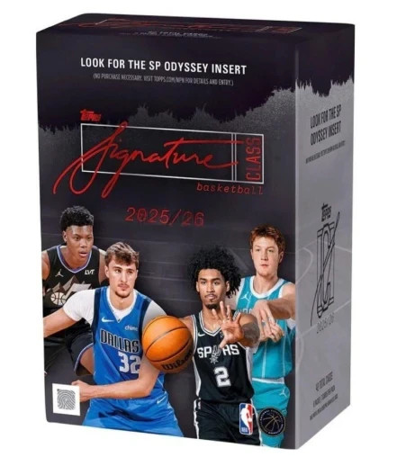 2025/26 Topps Signature Class Basketball Blaster