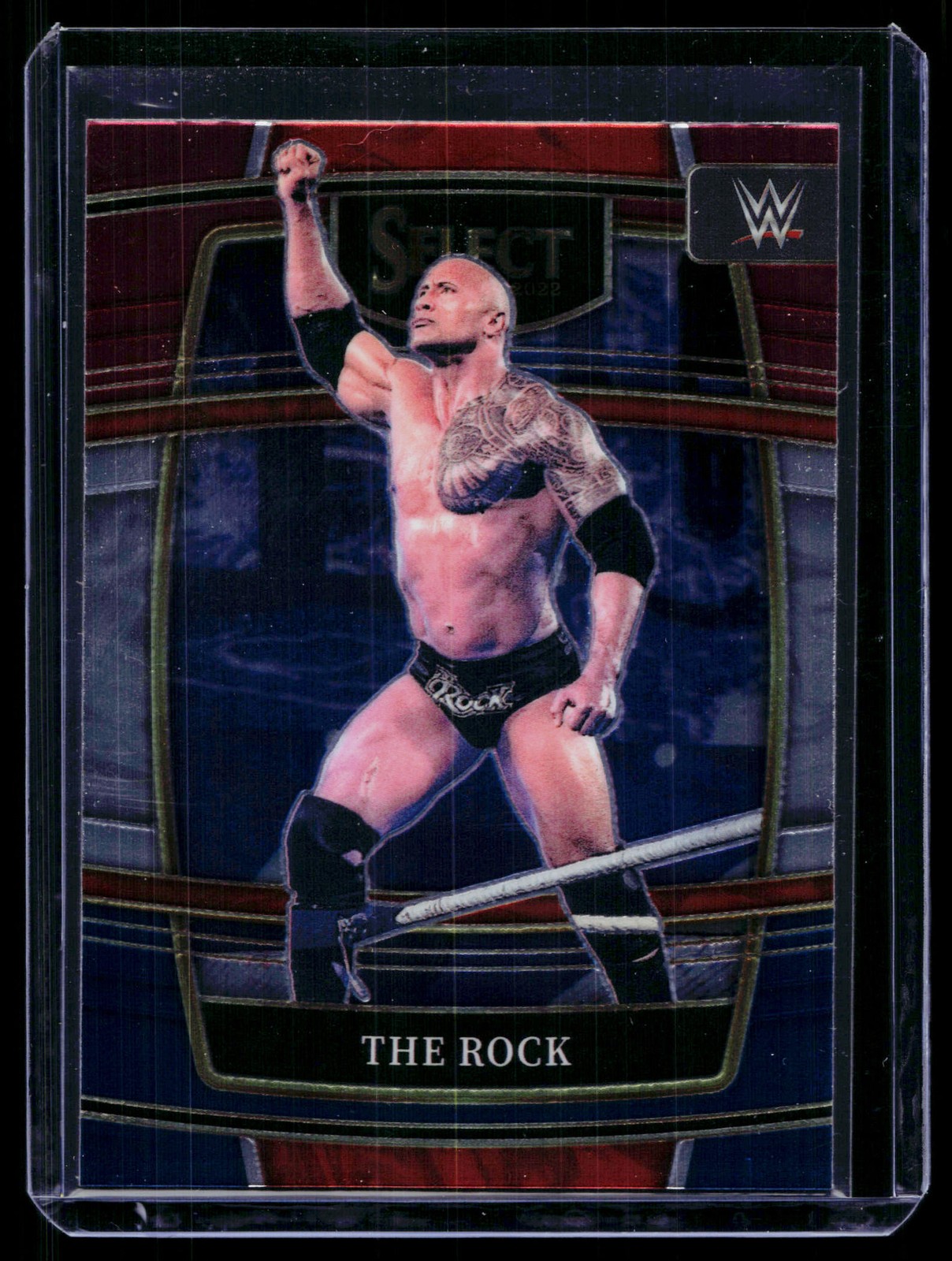 2022 Panini Select WWE #20 THE ROCK