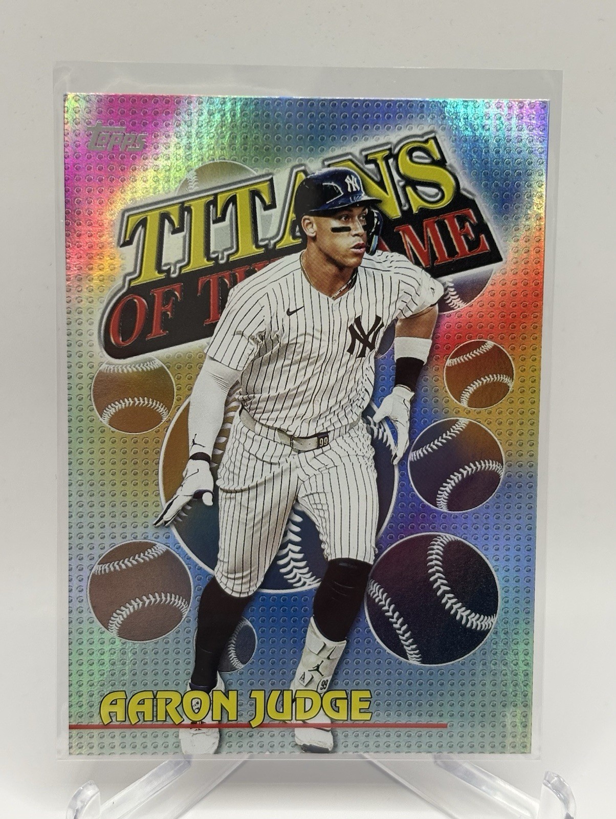 2026 Aaron Judge Topps Titans of the Game Insert New York Yankees #TOG-3