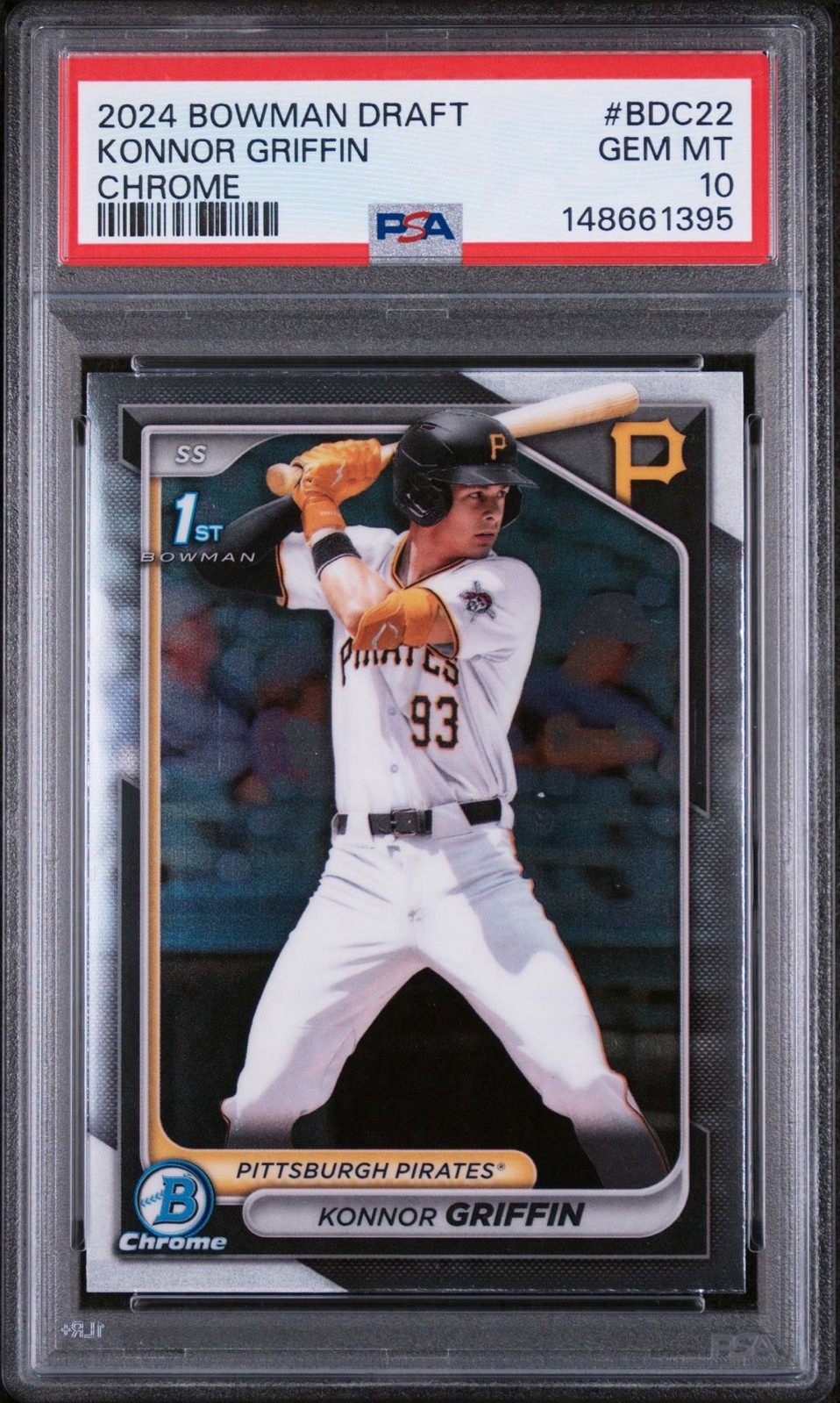 2024 Bowman Draft – Chrome Konnor Griffin #BDC-22 (RC) PSA 10