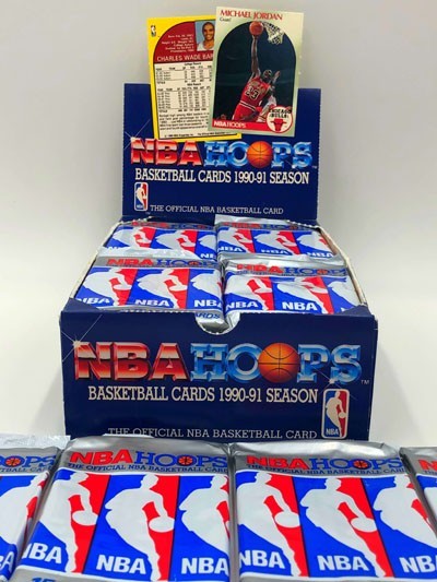 1990-91 NBA Hoops Series 1 Basketball Pack