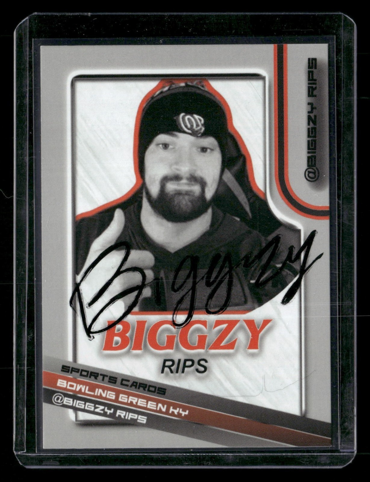 Custom Biggzy Rips Auto: Red, Black, Or Silver Available